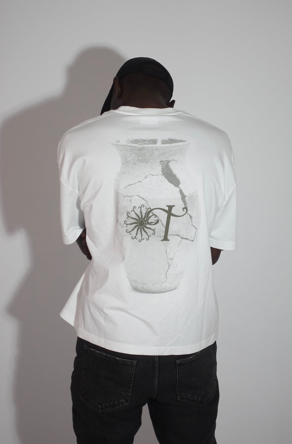 T-shirt blanc "9:21"