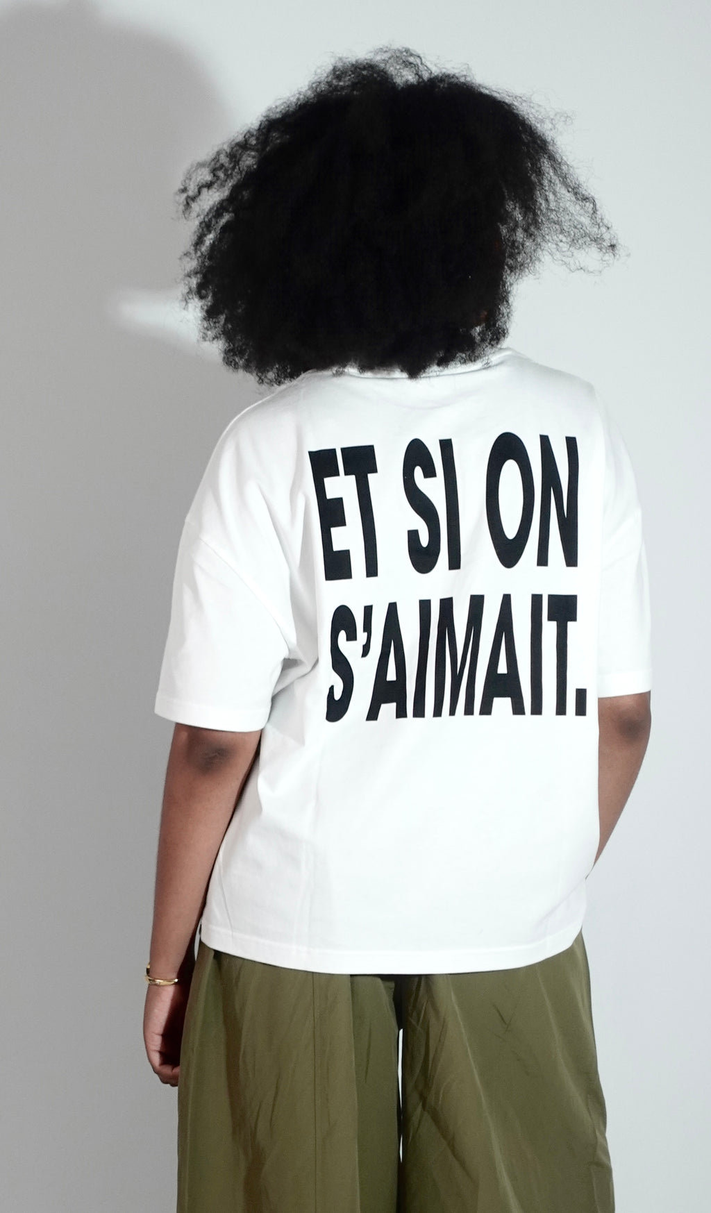 T-shirt "et si on s'aimait"