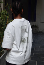 T-shirt blanc "9:21"